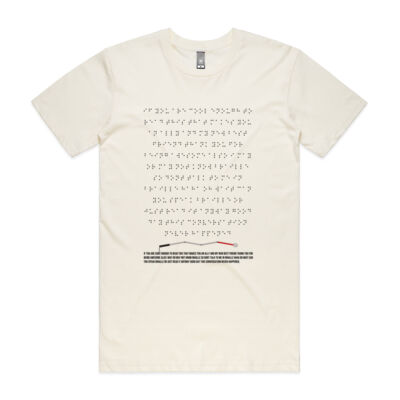 The Braille Shirt Light Tee Thumbnail